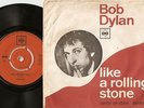 BOB DYLAN LIKE A ROLLING STONE NORWAY DANISH 45+PS 1965 FOLK ROCK