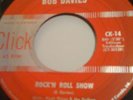 BOB DAVIES - Rock'n Roll Show - CANADA  rockabilly early canadian 1960s 45
