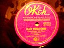78RPM-CHAMPION JACK DUPREE-OKEH 5713-BLACK WOMAN SWING-CABBAGE GREENS NO. 1