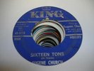 HEAR R&B Mod 45 EUGENE CHURCH Sixteen Tons on King