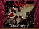 N.W.A. STRAIGHT OUTTA COMPTON LP NM GANGSTA RAP HIP HOP ICE CUBE DR DRE EAZY-E