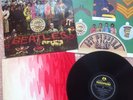 Beatles SGT Pepper 1st Press Stereo Complete Fools Inner Cut Outs Patent Pending
