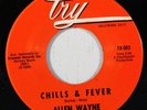 rare Soul R&B 45 ALLEN WAYNE chills & fever TRY Hear