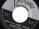 Sugarpie Desanto Veltone 108 45 Going Back Where I Belong/Wish You Were Mine