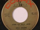 rare Soul R&B 45 NINA SIMONE come on back jack Listen