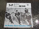 The Beatles Fan Club Third Christmas Flexi 1965 Newsletter and Original Mailer
