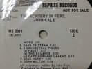 John Cale - Academy In Peril - 1972 PROMO LP With Andy Warhol Cover