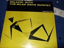 MILES DAVIS QUINTET : RELAXIN WITH ORIGINAL LP 1957 PRESTIGE PRLP 7129 USA