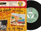 RARISSIME 1er EP HUGUES AUFRAY avec BOB AUBERT  1958 état EX