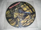 IRON MAIDEN - Piece Of Mind - Rare Original UK 1983 PICTURE DISC promo only LP
