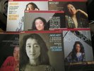 MOZART PIANO SONATAS - MITSUKO UCHIDA -  6 LPs RARE (SEE TEXT ) ED1