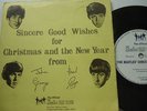Beatles First Fan Club Christmas Flex From England 1963  with sleeve Very Rare