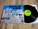 DEEP PURPLE IN ROCK, ORIGINAL 1st PRESS UK HARVEST VINYL LP, NO EMI, EXCELLENT