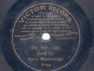 Victor Record ( pre-dog) A-94 Harry MacDonough THE HOLY CITY 1901 circa in  E-