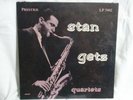 Stan Getz Quartets LP 7002 RVG DG US LP 50th St. US LP VG+/VG++