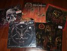 SLAYER LP'S X 5 'Reign in Blood' 'South of Heaven' 'Seasons Abyss' 'Hell Awaits'