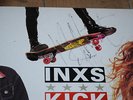 INXS KICK MICHAEL HUTCHENCE SIGNED VINYL LP