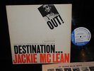 JACKIE McLEAN DESTINATION OUT BLUE NOTE BLP-4165 MONO