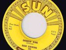 Gene Simmons Drinkin' Wine 1958 NM SUN 45 RPM 