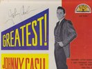 SIGNED Orig 59 JOHNNY CASH Greatest LP Sun Records MONO DG country rockabilly