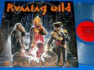 Running Wild - Masquerade RARE ORIGINAL CLEAR LP NOISE GERMANY 1995