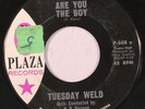 rare Belgian Popcorn 45 TUESDAY WELD are you the boy