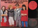 VAN HALEN Anthology JAPAN PROMO-ONLY 2LP Sammy Hagar vs David Lee Roth PS-290/1