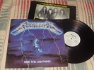 METALLICA-Ride the Lightning LP RARE WHITE LABEL PROMO