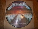 Metallica Master of Puppets Vinyl Picture Disc UK 1st Press VG++