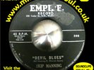 Skip Manning EMPIRE 45 Devil Blues / Ham 'n' Eggs POPCORN R&B BLACK ROCKER HEAR