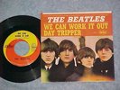 45 w/PS-THE BEATLES--WE CAN WORK IT OUT/DAY TRIPPER--1965--Capitol 5555--VG++/NM