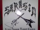 Sarasin Lay Down Your Guns LP Record Hamilton Canadian Hard Rock Heavy Metal