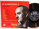 Campoli Violin, Encores, Near Mint Decca 10 inch Microgroove LW 5180