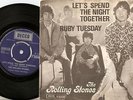 THE ROLLING STONES LETS SPEND THE NIGHT TOGETHER EXPORT 45+PS 1967 R&B FREAKBEAT