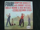 HAMPTON HAWES - FOUR w; Barney kessel Shelly Manne STEREO RECORDS S7026