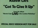 MARVIN GAYE-GOT TO GIVE IT UP**ORIGINAL MOTOWN PROMO 12