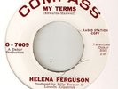 NORTHERN SOUL HELENA FERGUSON MY TERMS / WHERE IS THE PARTY RARER PROMO  45 hear