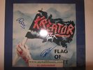 KREATOR  signed flag of hate 12