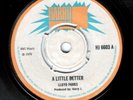 SKINHEAD REGGAE / HARRY J / LLOYD PARKS - A LITTLE BETTER
