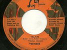 VEE GEES 45RPM '67 JUMP OFF TALKIN' RARE NORTHERN SOUL VG TO VG+ VINYL