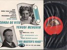 Gioconda DE VITO / MENUHIN - Bach Double Cto. - EMI BLP 1046 - NM