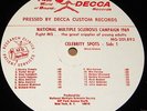 BARBRA STREISAND SHIRLEY TEMPLE 1969 RADIO SPOTS WLP PROMO LP DJ COPY DECCA EX