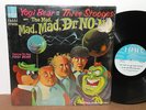 YOGI BEAR & THE THREE STOOGES MET MAD MAD MAD DR NO-NO HANNA BARBERA RARE LP