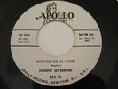 RARE 45 TEEN ROCKABILLY R&B PROMO / Screamin Jay Hawkins / Baptize me in wine