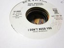 3P M- garage Mark Markham n Jesters RCA 47 8992 45 rpm PROMO I don't need