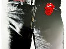ROLLING STONES STICKY FINGERS SEALED  LP WITH ZIPPER & Red STICKER 
