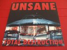 UNSANE TOTAL DESTRUCTION 1993 MATADOR HARDCORE NEW YORK THRASH PUNK RARE HTF +