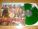 THE BEATLES Sgt Peppers lonely hearts club band Parlophone DC1 Rare green vinyl