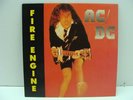 AC/DC Fire Engine Multi Colored Vinyl LP 33 RPM Budapest 1991
