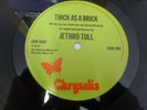 Jethro Tull LP Thick as a brick UK Chrysalis 1st press Plays NEAR MINT 5 pics